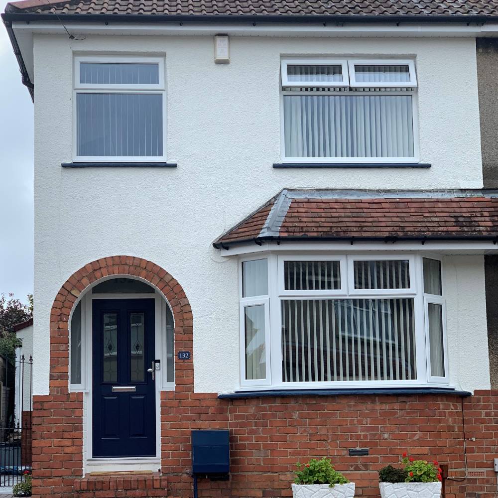 DIYUPVC Fitted Rehau 70mm Casement Windows xtreme Composite Door