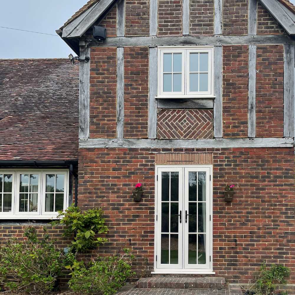 Rehau Rio Flushfit French Doors DIYUPVC